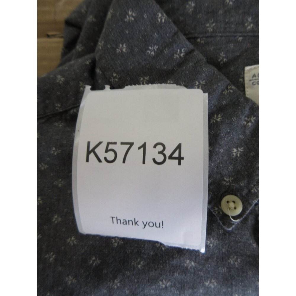 All Saints Shirt Medium Spitalfields Button Up Pocket AOP Japan Made * - Picture 11 of 11